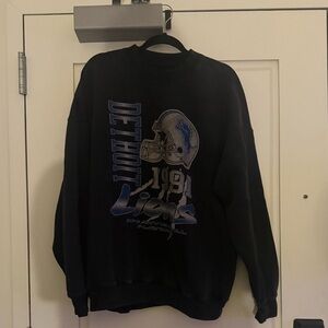 Abercrombie & Fitch Detroit Lions Crewneck Sweatshirt